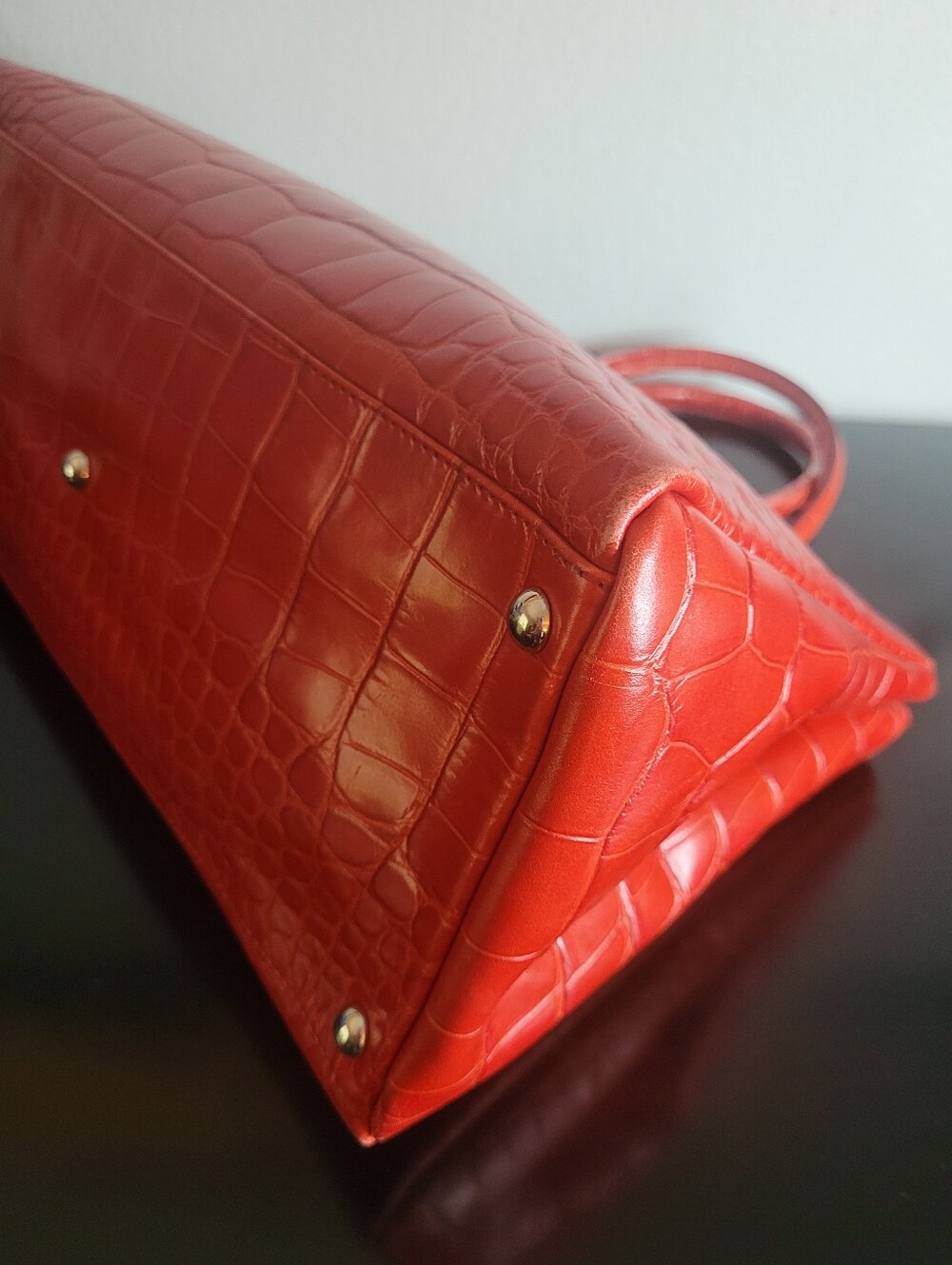 Furla croc shoulder bag - Picture 8 of 16